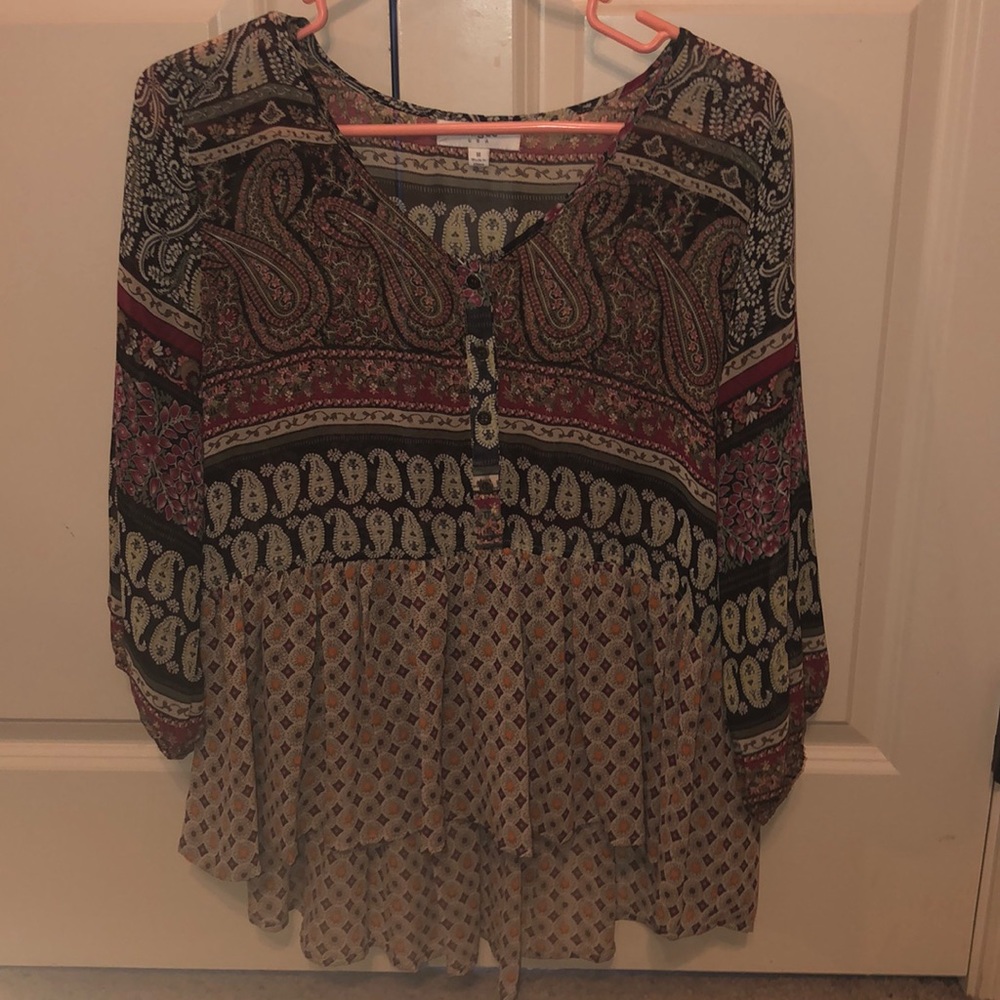Patterned blouse